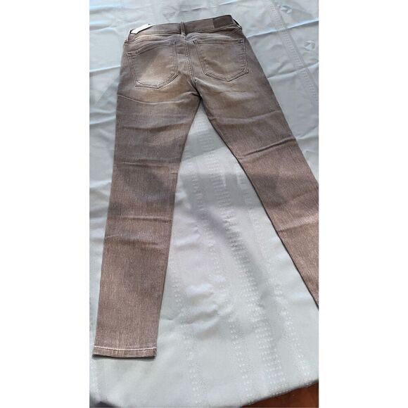 EXPRESS ANKLE JEAN LEGGINGS MID RISE SKINNY GRAY SZ 4 NEW ($79) - Picture 11 of 13